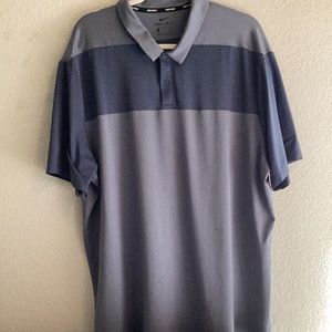 Men’s blue Nike Golf shirt